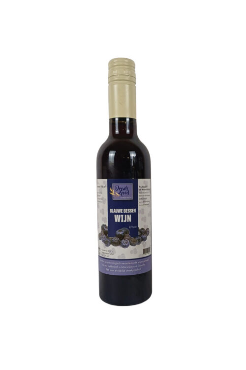 Blauwe bessenwijn (375 ml.)