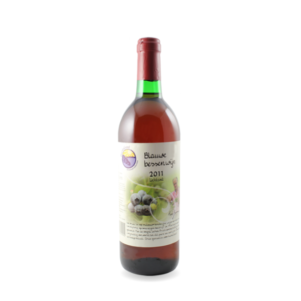 Blauwe bessenwijn (750 ml.)